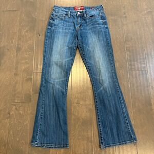 Lucky Brand Jeans Women 27 Size 4 Blue Sofia Boot Bootcut Stretch Ankle